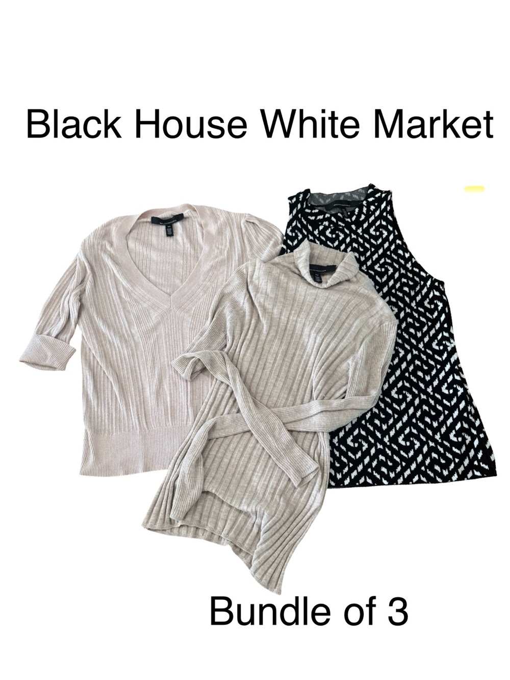 White House Black Market Bundle 3 Sweater Tops